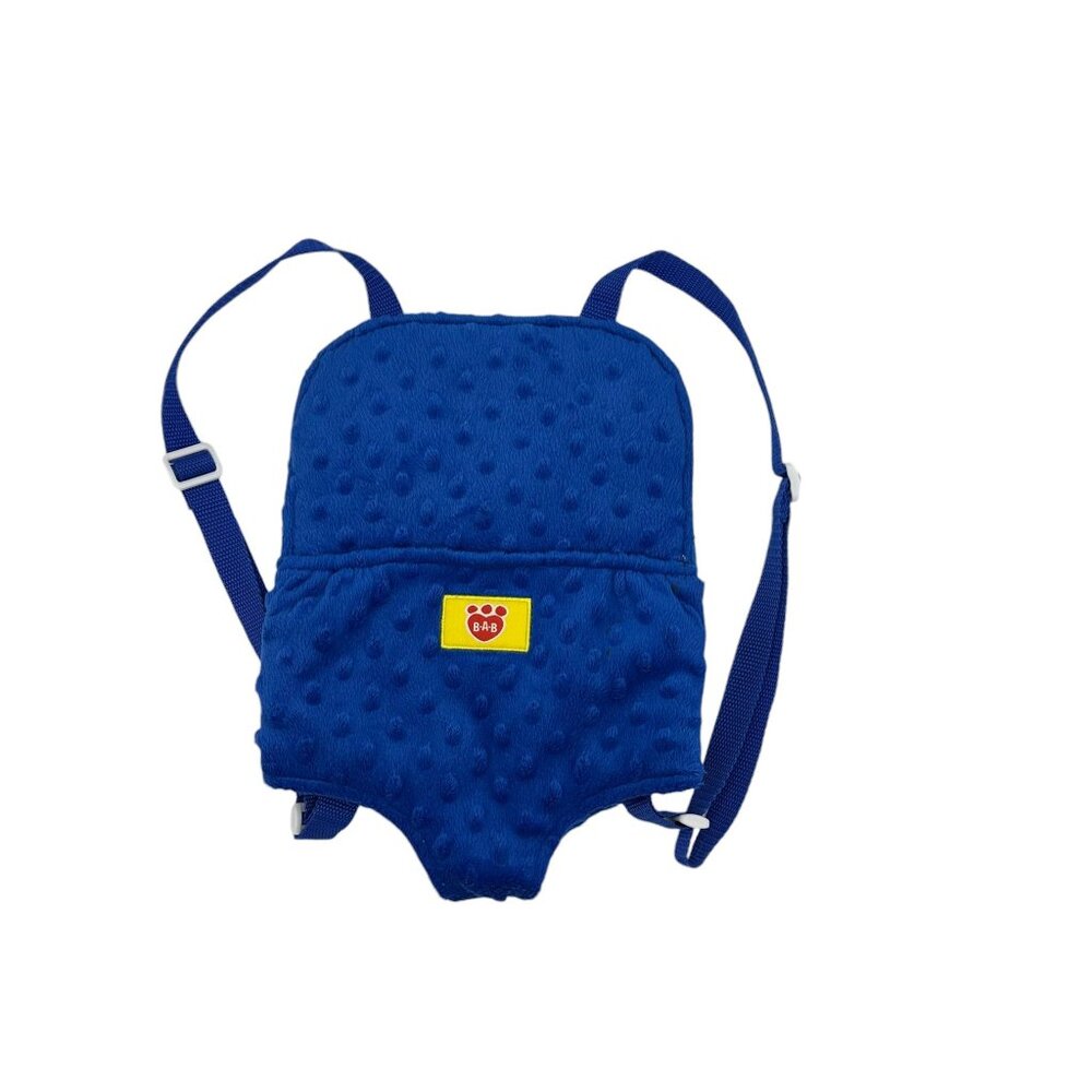 BAB‎ Build a Bear Backpack Carrier Adjustable Straps Minky Soft Front or Back